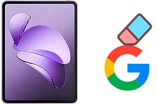 Come eliminare l'account Google su Oppo Pad 3