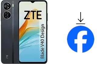 Come installare Facebook su un ZTE Blade V40 Design