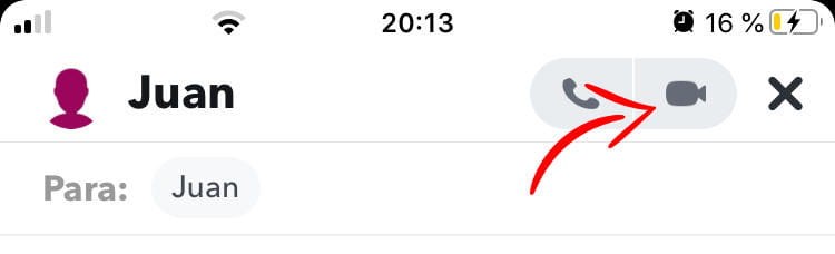 Videochiamate su Snapchat