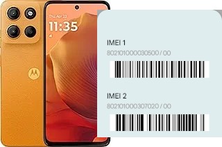 Come vedere il codice IMEI su Moto G15