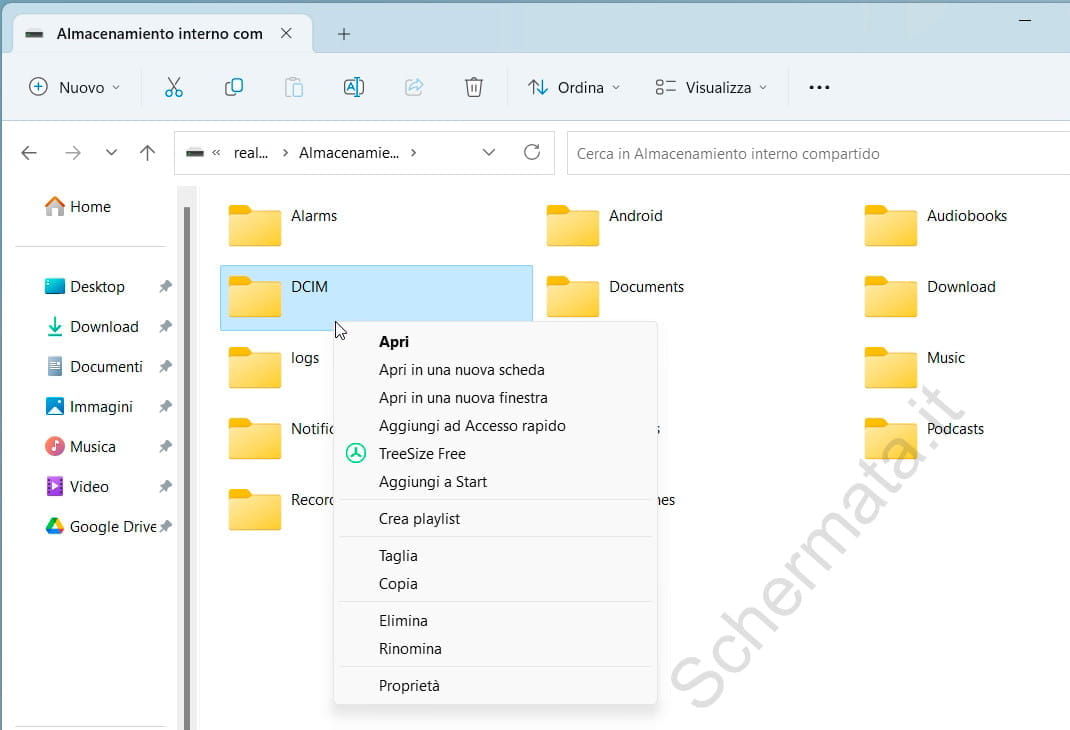 Effettua un backup su Android gratuitamente Passo 9