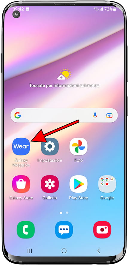 App Galaxy Wearable