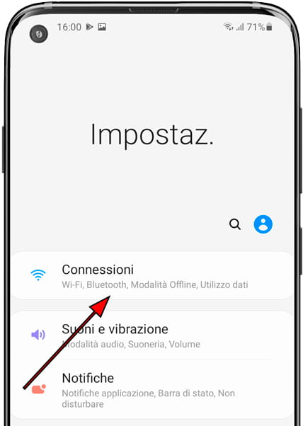 Rete e Internet Android