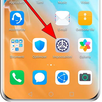 Icona impostazioni Android