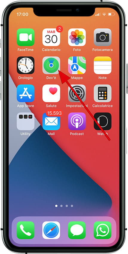 Barra delle scorciatoie Apple Watch Series 9 Aluminum
