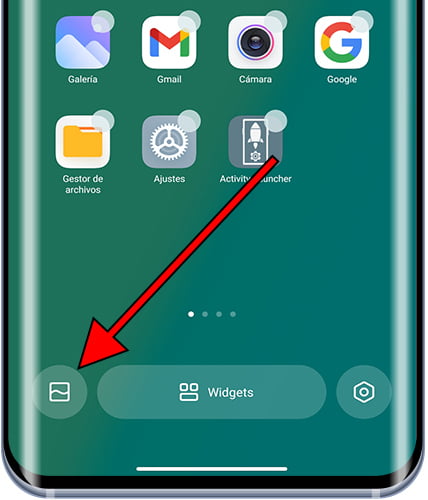 Impostazioni della schermata iniziale di Xiaomi