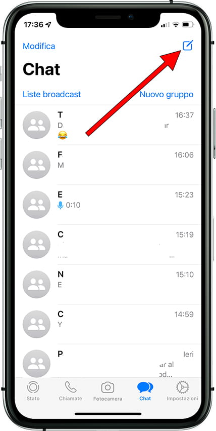 Avvia una conversazione su whatsapp