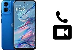 Effettua videochiamate con a Motorola Moto G45