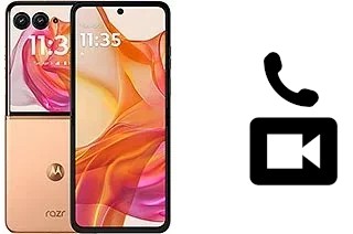Effettua videochiamate con a Motorola Razr 50 Ultra